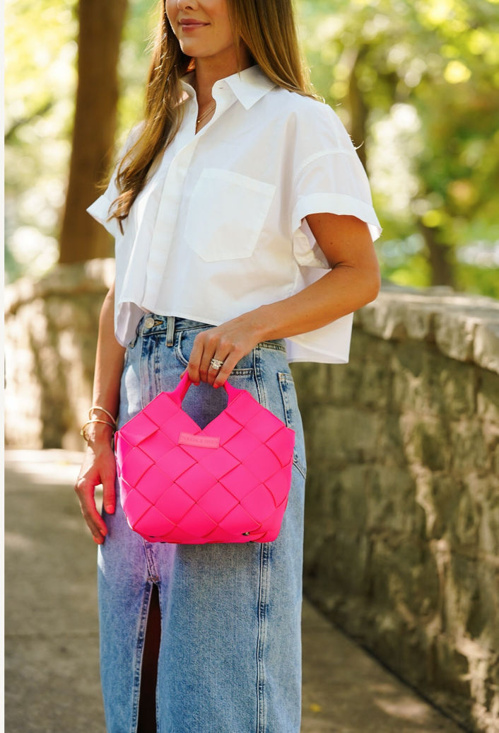 【新品未使用】　Scoop and Escape Large Tote pink Kate Spade New York Ella Mini Top Zip Tote Crossbody Bikini